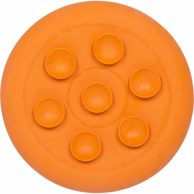 LickiMat Ufo Hundeskål - Oransje