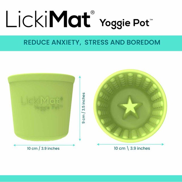 Lickimat Yoggie Pot - Grønn