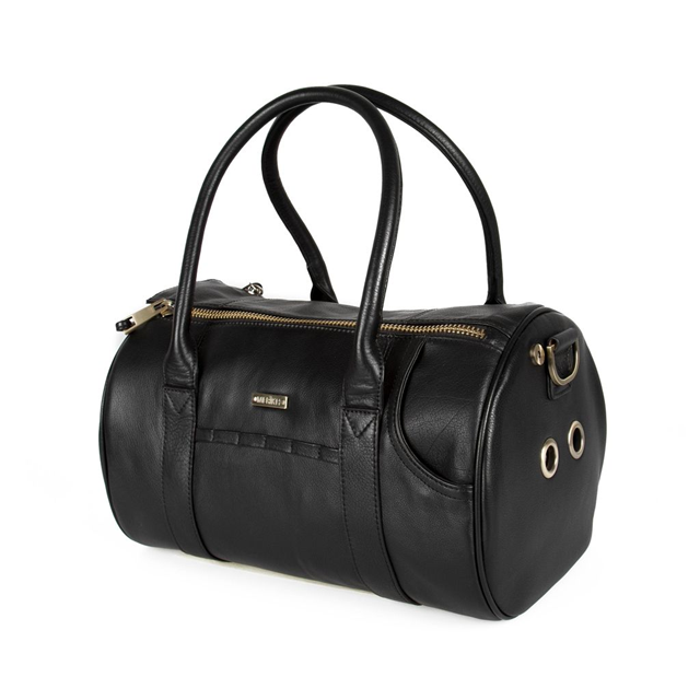 MERÏKH Hundeveske Lær – Svart