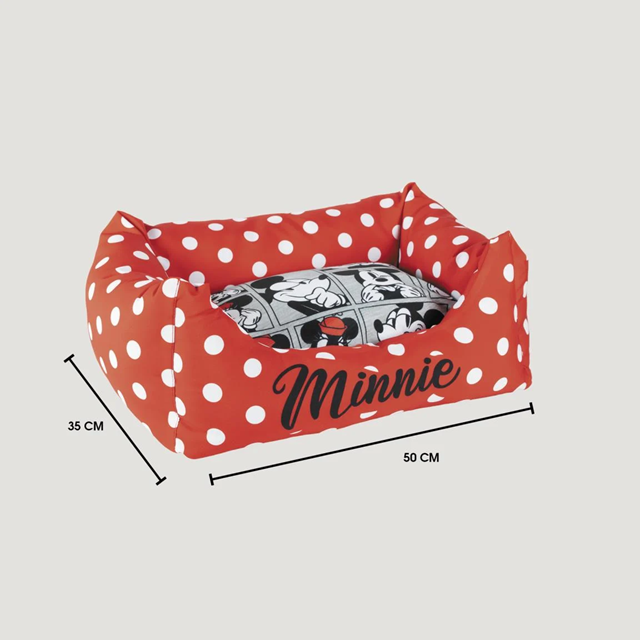 MINNIE Hundeseng - RØD