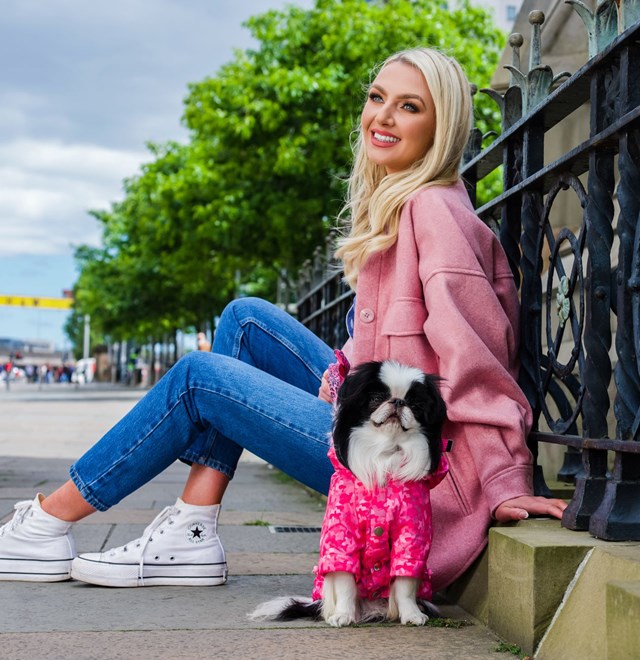 Pink Camouflage Print Rainstorm Rain Coat