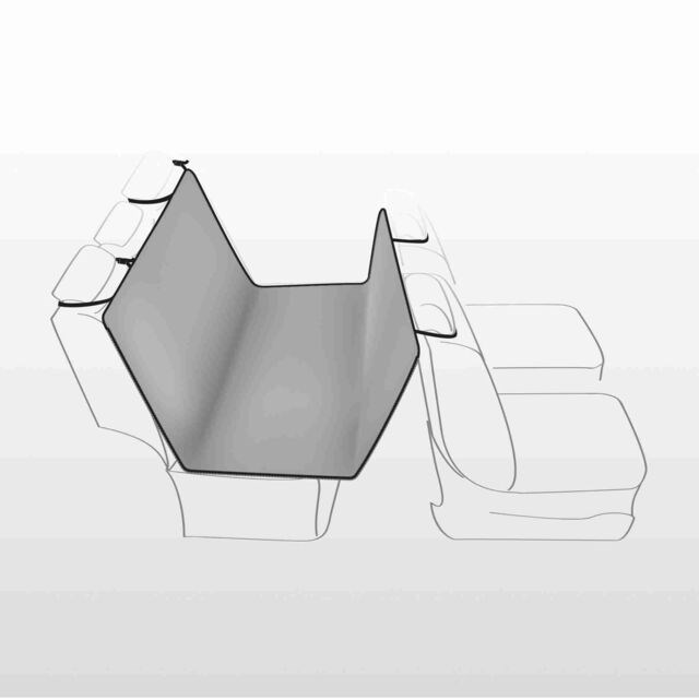 Car Seat Cover 1,45 x 1,60 m - Light grey/Black