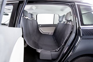 Car Seat Cover 1.45 × 1.60 M - Black