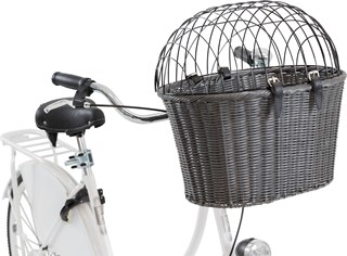 Front Bicycle Basket For Dogs Up To 5 Kg - Antracit