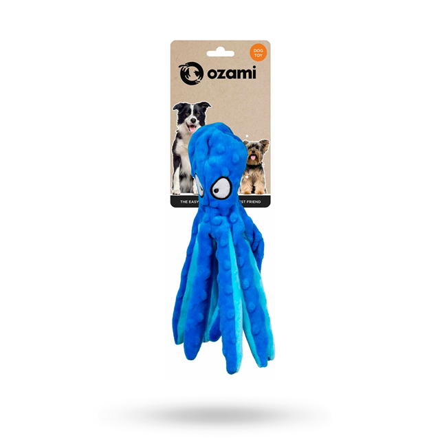 Ozami Crackling Octopus Blue 33 cm