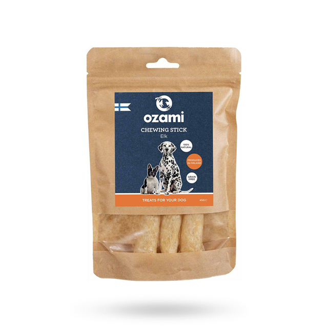 Ozami Premium Tyggebein Elg 3-pack 14 cm