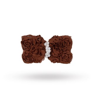 Rose Hairpin - Brun