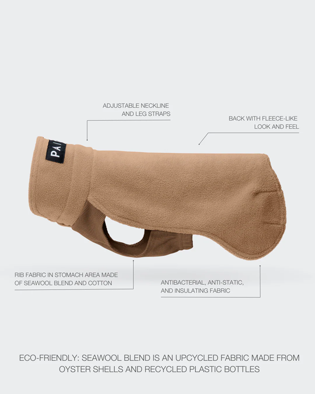 PAIKKA Seawool Shirt Brown