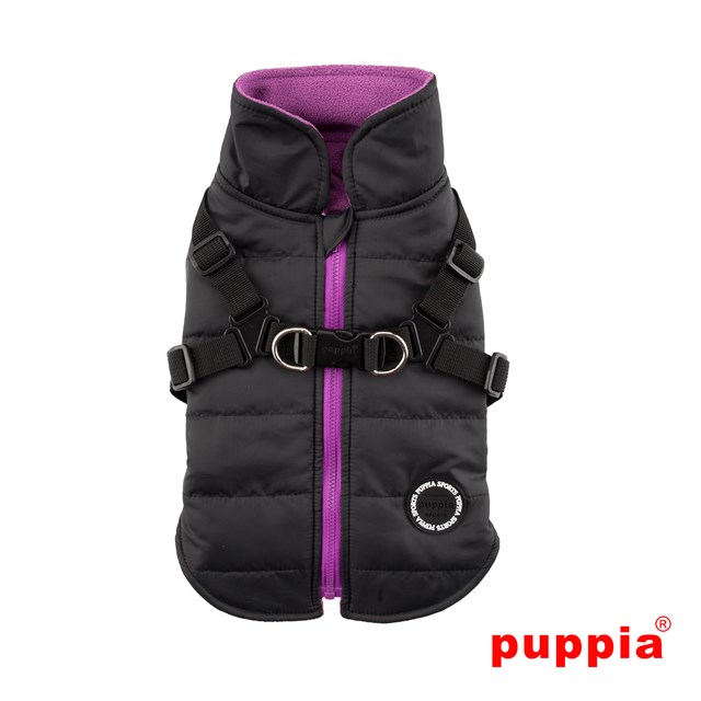 Mountaineer II Black - Fôret Hundedekken med Integrert Sele