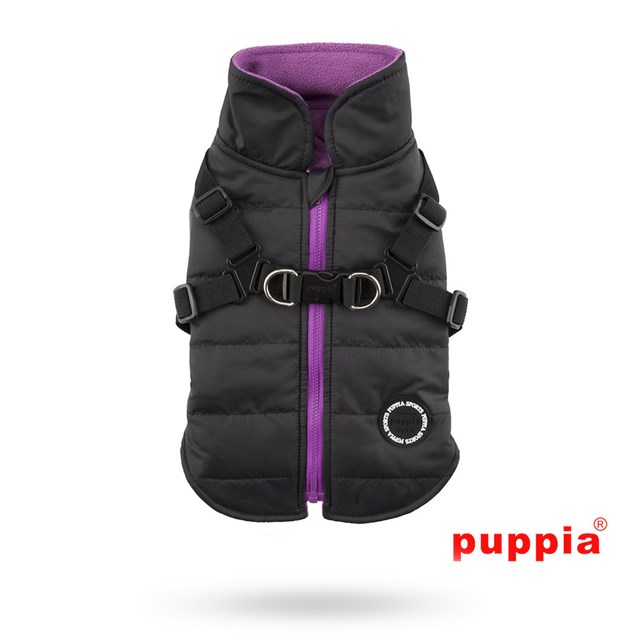 Mountaineer II Black - Fôret Hundedekken med Integrert Sele