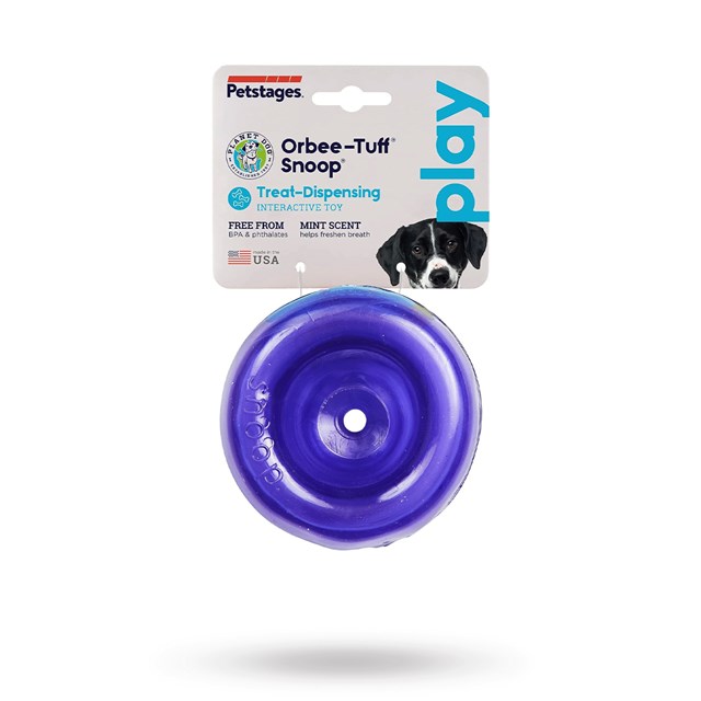 Planet Dog Orbee-Tuff Lil Snoop activity toy - purple