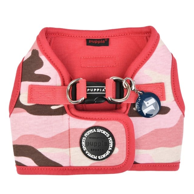 Puppia Lance Hundesele - Pink Camo