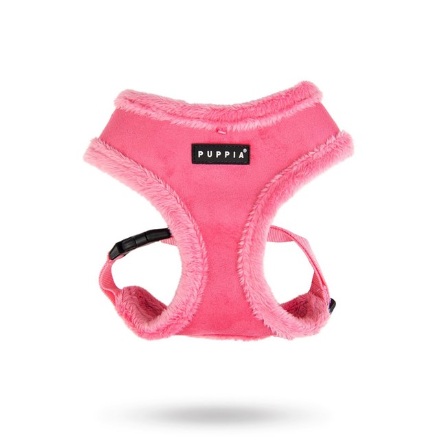 TERRY pink - padded dog harness