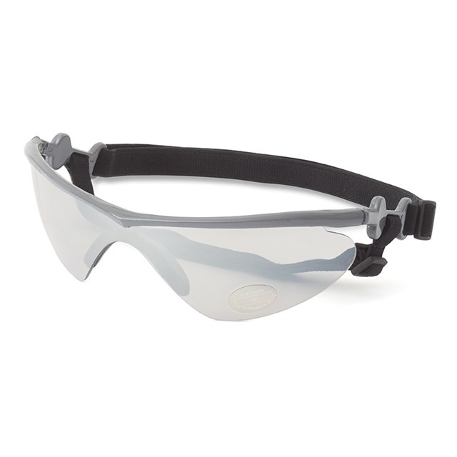 Hundebriller Doggles ILS Shiny Gray Rubber