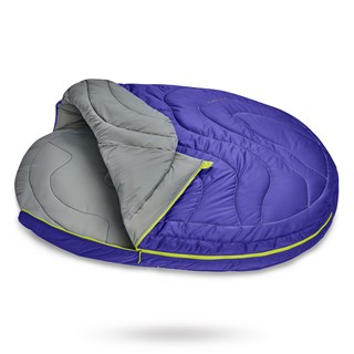 Highlands Dog Sleeping Bag Huckleberry Blue Sovepose