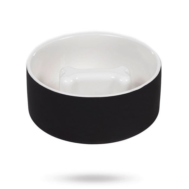 PAIKKA Slow Feed Bowl Black