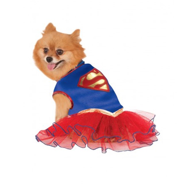 SUPERGIRL HUNDDRÄKT