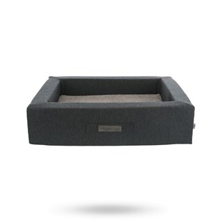 Bendson Vital Dog Bed 100×80 - Dark Grey /light Grey