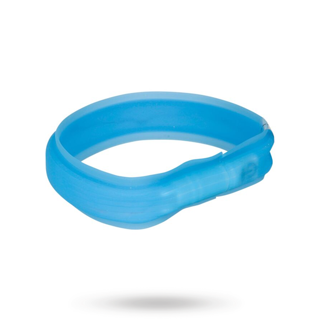 Trixie Flash Light Band USB - Blå