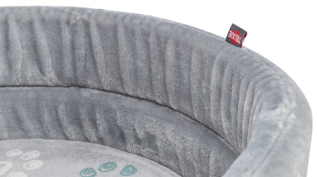 Jimmy Soft Hundeseng Oval – Lysegrå