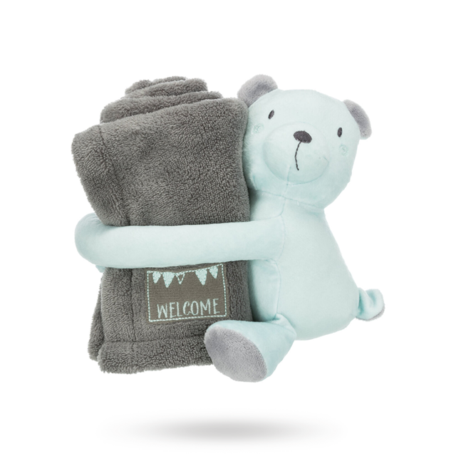 Trixie Junior Cuddly Set Grå/mint