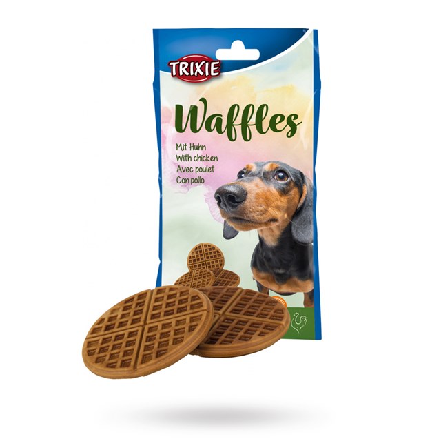 Vaffler med kyllingsmak 100g