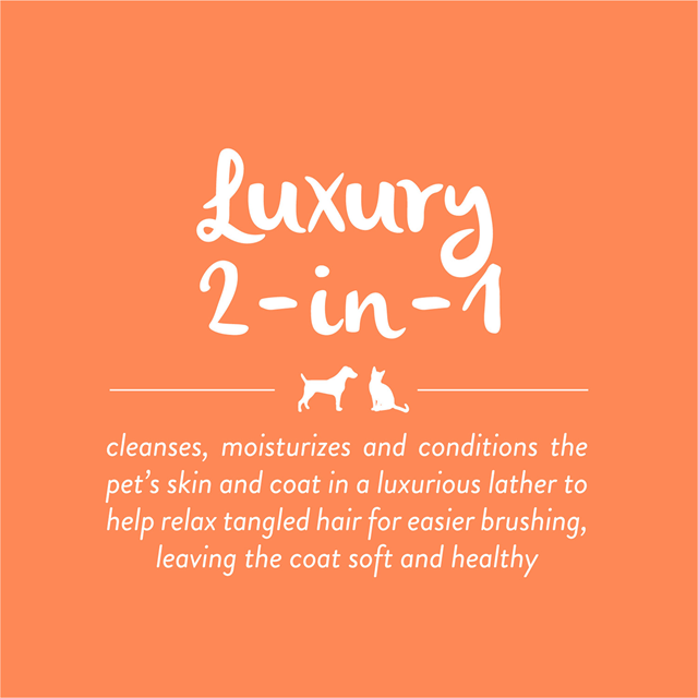 Tropiclean Papaya & Coconut Luxury Sjampo & Balsam 2in1 355 ml