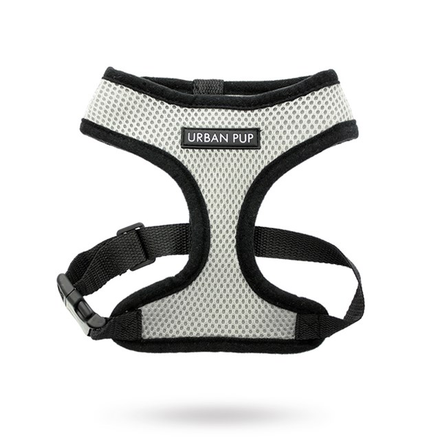 Steel Grey Soft Mesh Hundesele