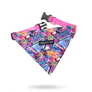 Pink Graffiti Bandana