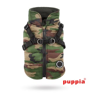 Mountaineer Ii Camo - Fôret Hundedekken Med Integrert Sele