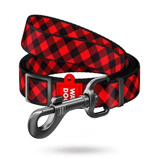 Waudog Red Plaid - Justerbart Hundekobbel