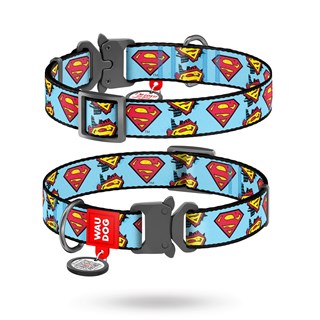 Waudog Superman - Hundehalsbånd