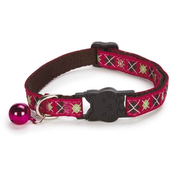 Academy Argyle Kattehalsbånd - Rosa