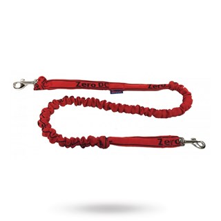 Zero Dc Elastisk Kjørestrikk Rød - Opp Til 10 Kg - 2.7 M