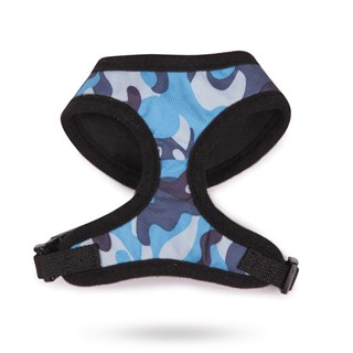 Camo Blue - Hundesele - Medium