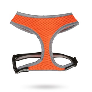 Orange Mesh - Refleks Hundesele Small