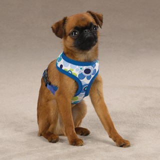 Mod Print - Hundesele Blå - Large